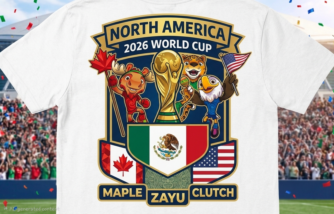 North America- Maple Zayu Clutch